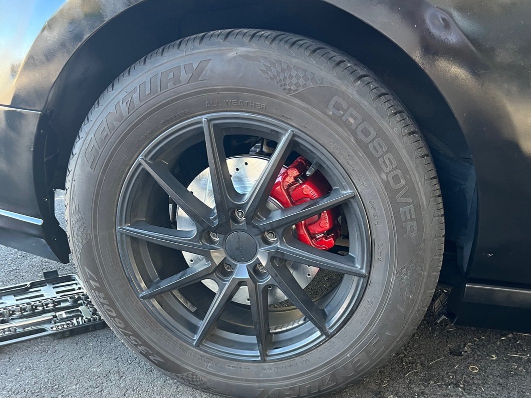 C&L Super Sport Cross-Drilled and Slotted Rotors; Rear Pair (05-14 Mustang, Excluding 13-14 GT500)