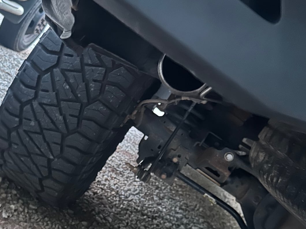 C&L Dual Exhaust System with Black Tips; Rear Exit (09-18 5.7L RAM 1500 w/ Factory Dual Exhaust)