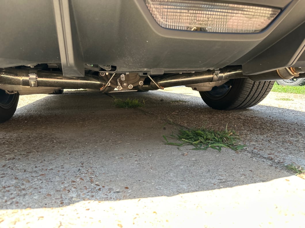C&L Race Cat-Back Exhaust with Black Tips (18-23 Mustang GT Fastback w/o Active Exhaust)