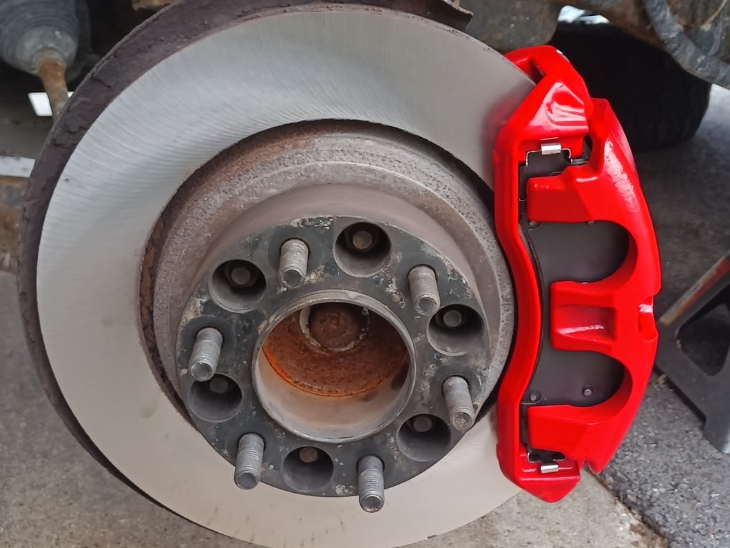 C&L Performance Front Brake Calipers; Red (12-20 2WD/4WD F-150)