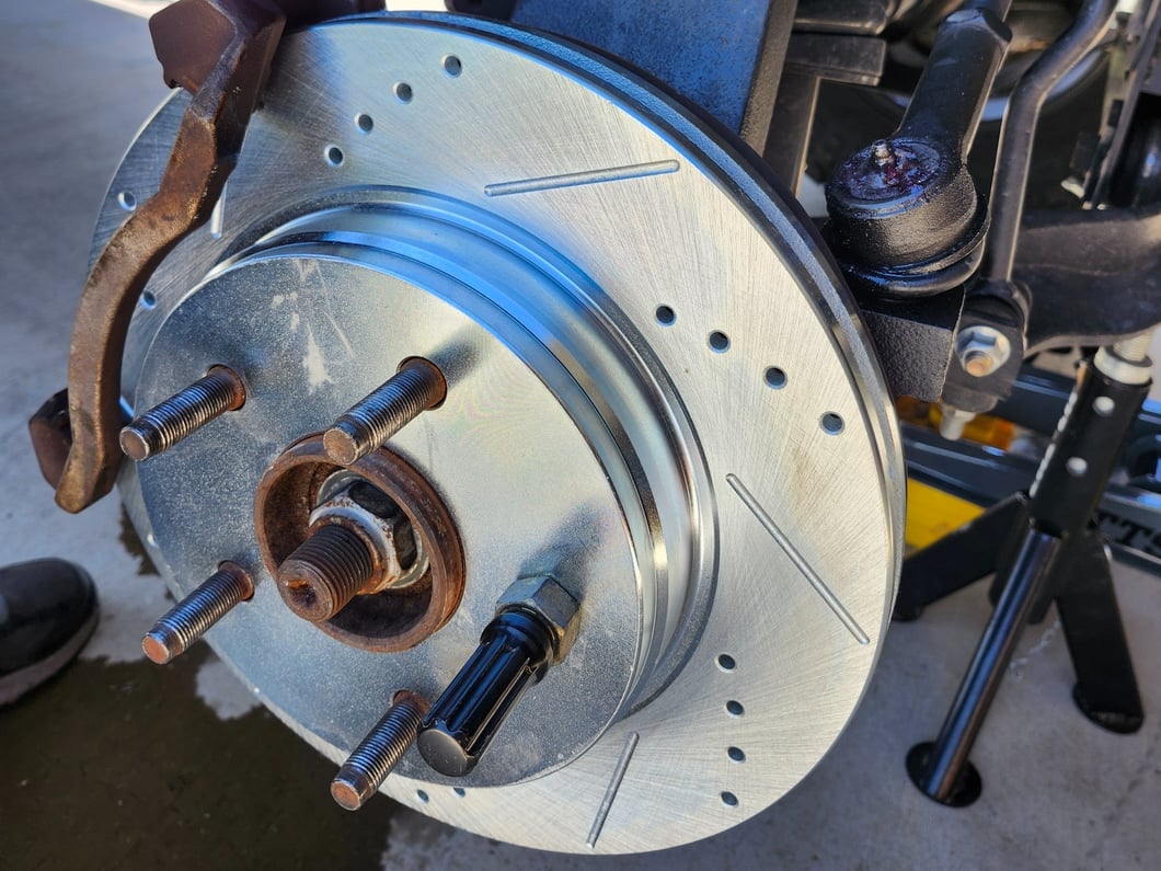 C&L Super Sport HD 5-Lug Brake Rotor and Pad Kit; Front (06-18 RAM 1500, Excluding SRT-10 & Mega Cab)