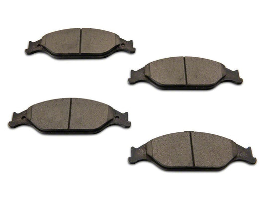 C&L Super Sport Brake Rotor and Pad Kit; Front (99-04 Mustang GT, V6)