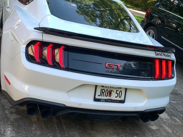 C&L Muffler Delete Axle-Back Exhaust with Black Tips (18-23 Mustang GT w/o Active Exhaust)