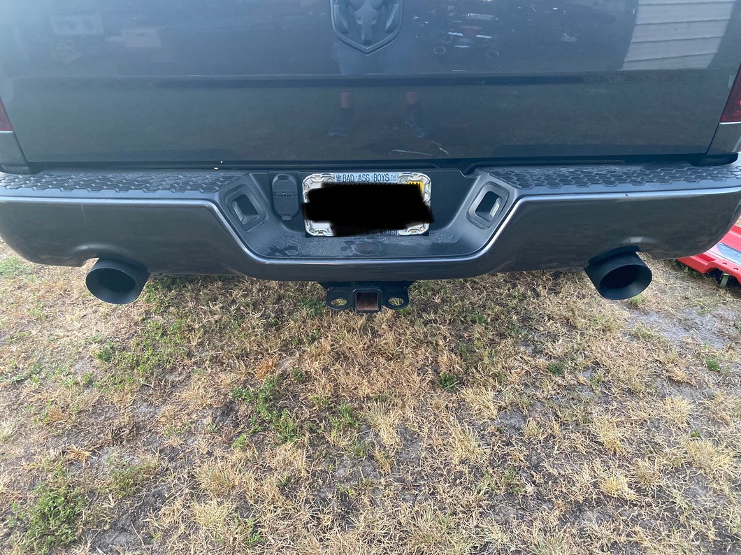 C&L Direct-Fit Performance Muffler with Black Tips (09-18 5.7L RAM 1500 w/ Factory Dual Exhaust)