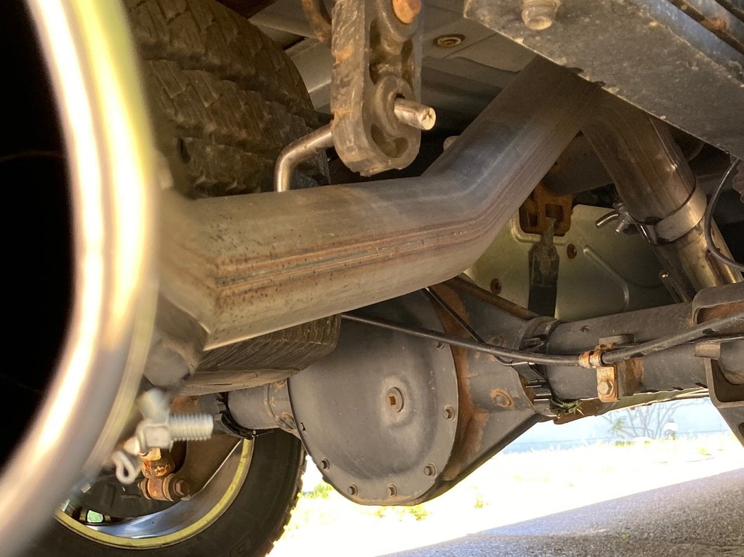 C&L Single Exhaust System with Polished Tip; Side Exit (14-18 5.3L Sierra 1500)