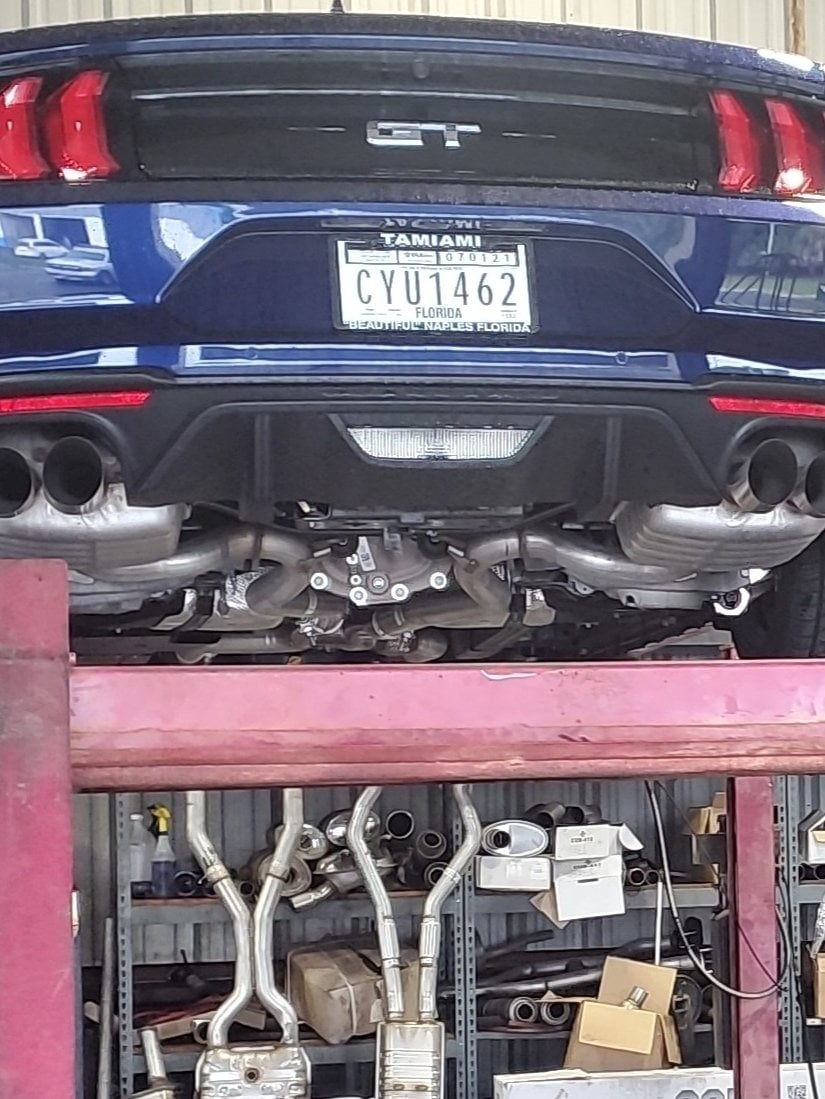 C&L Cut and Clamp Resonator Delete H-Pipe (15-25 Mustang GT, Dark Horse)