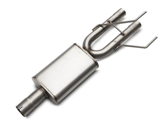 C&L Direct-Fit Performance Muffler with Polished Tips (09-18 5.7L RAM 1500 w/ Factory Dual Exhaust)