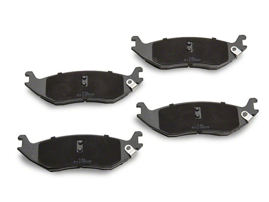 C&L Super Sport HD Ceramic Brake Pads; Rear Pair (02-18 RAM 1500, Excluding SRT-10 & Mega Cab)