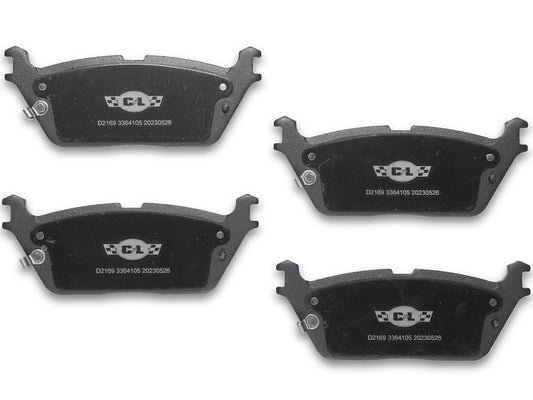 C&L Super Sport Ceramic Brake Pads; Rear Pair (19-25 RAM 1500)