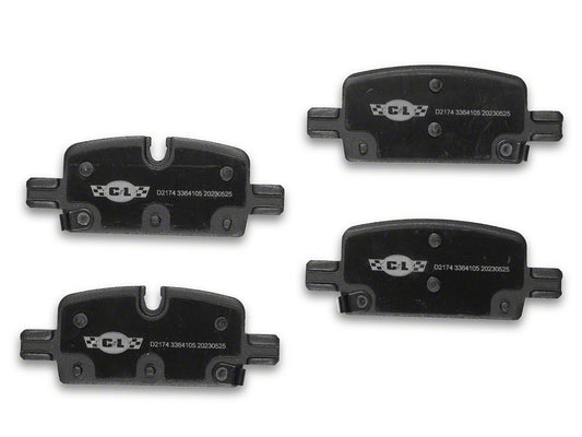 C&L Super Sport Ceramic Brake Pads; Rear Pair (19-26 Silverado 1500)