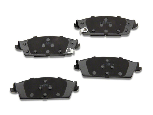 C&L Super Sport HD Ceramic Brake Pads; Rear Pair (14-18 Sierra 1500)