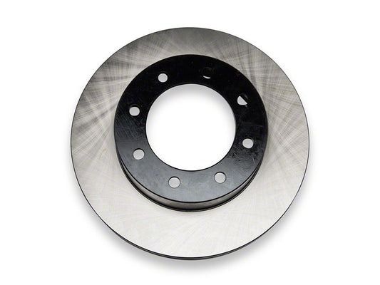 C&L OE Replacement Black Coated 8-Lug Rotor; Front (13-22 4WD F-250 Super Duty)