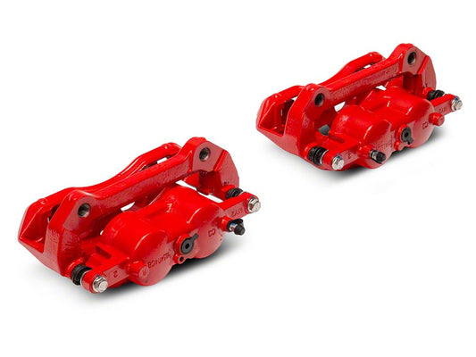 C&L Performance Front Brake Calipers; Red (12-20 2WD/4WD F-150)
