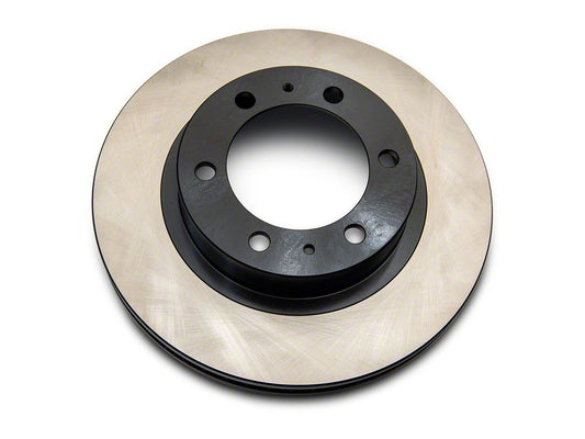 C&L OE Replacement Black Coated 6-Lug Rotors; Front (05-23 Tacoma)