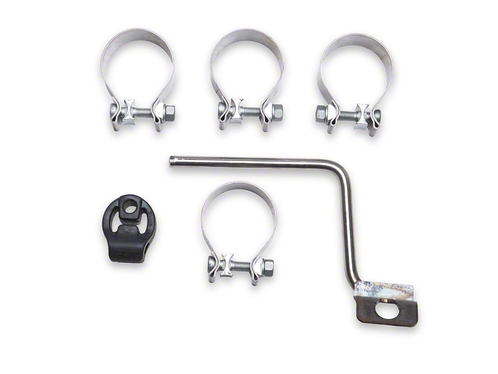 C&L Single Exhaust System with Polished Tip; Side Exit (05-15 4.0L Tacoma)