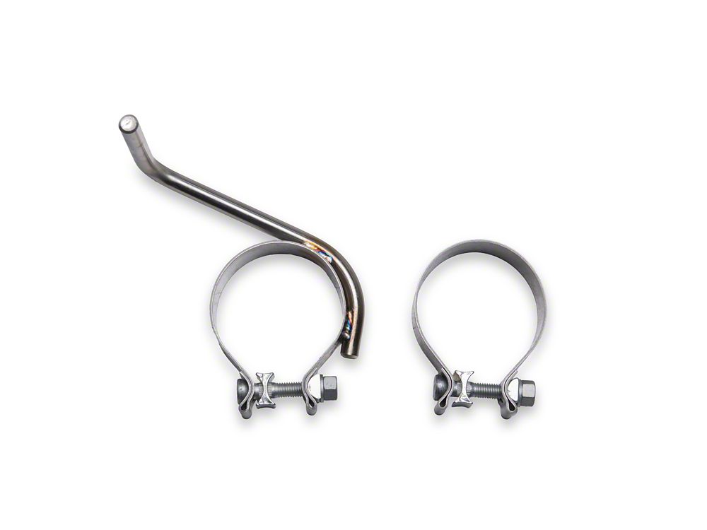 C&L Single Exhaust System; Turn Down (05-15 4.0L Tacoma)