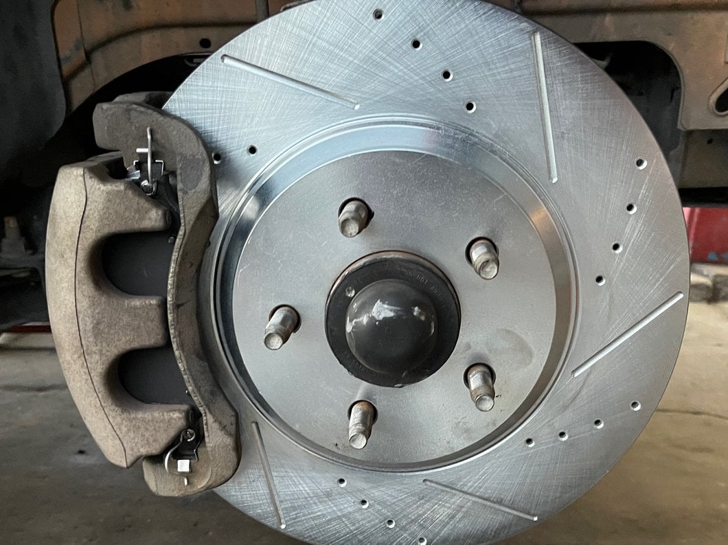 C&L Super Sport Brake Rotor and Pad Kit; Front (05-10 Mustang GT)