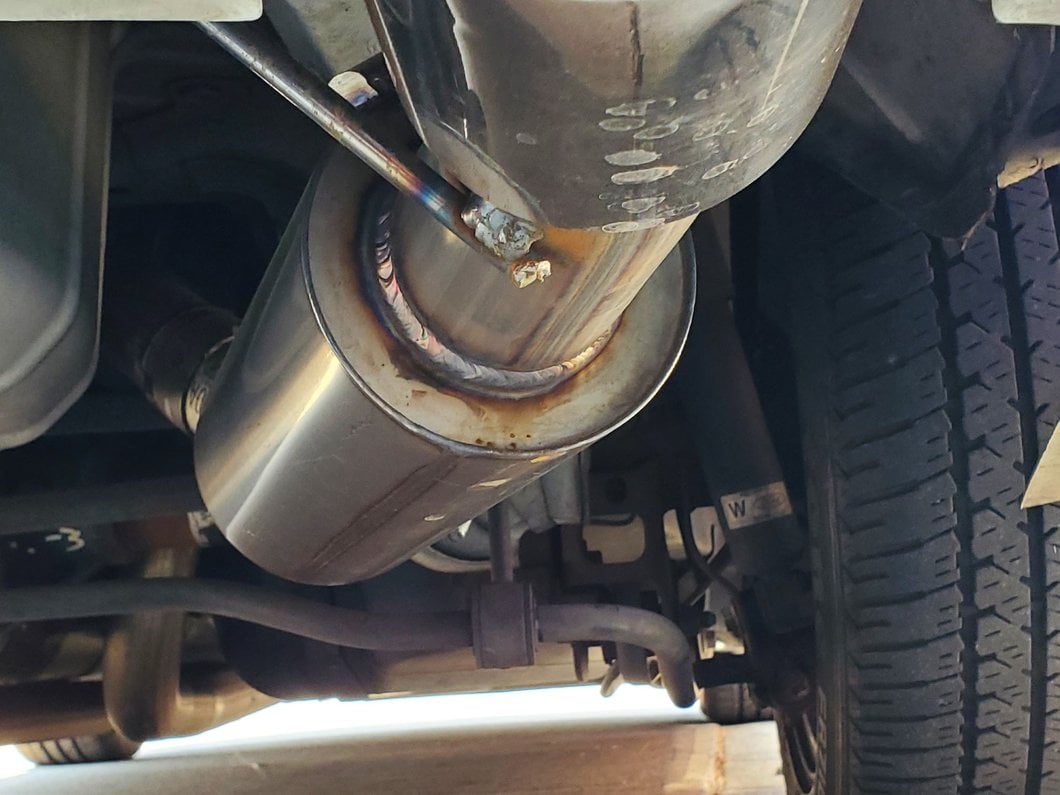 C&L Sport Axle-Back Exhaust with Polished Tips (05-10 Mustang GT, GT500)