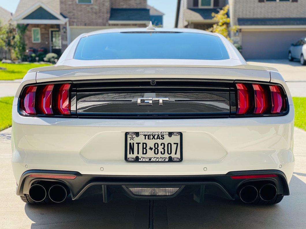 C&L Sport Axle-Back Exhaust with Black Tips (18-23 Mustang GT w/o Active Exhaust)