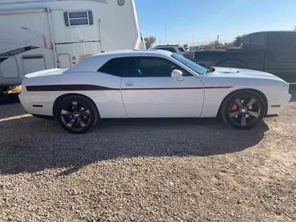 C&L Super Sport Brake Rotor and Pad Kit; Rear (09-23 Challenger GT, R/T, Rallye Redline, SXT & T/A w/ Dual Piston Front Calipers & Vented Rear Rotors; 2011 Challenger SE w/ Dual Piston Front Calipers & Vented Rear Rotors)