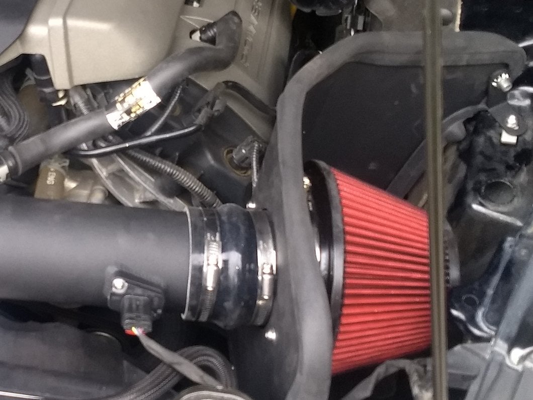 C&L Cold Air Intake; Black (15-17 Mustang GT)