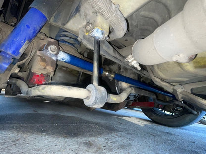 C&L Adjustable Panhard Bar; Blue (05-14 Mustang)