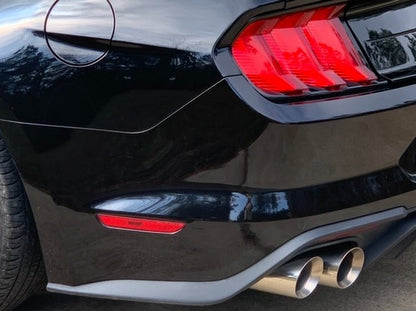 C&L Sport Axle-Back Exhaust with Polished Tips (18-23 Mustang GT w/o Active Exhaust)