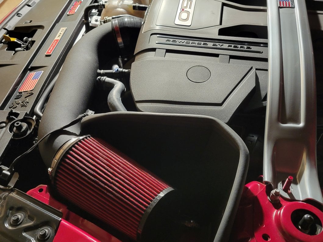 C&L Cold Air Intake; Black (18-23 Mustang GT)