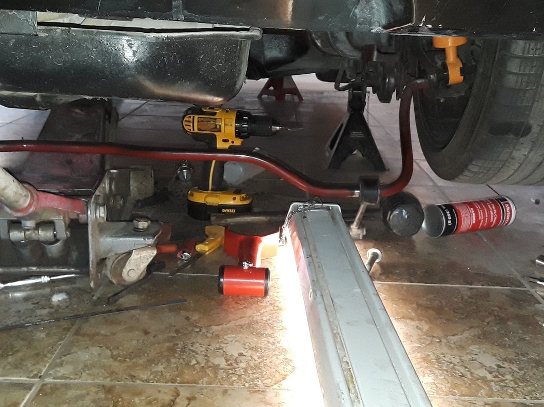 C&L Non-Adjustable Rear Upper Control Arm; Red (05-10 Mustang)