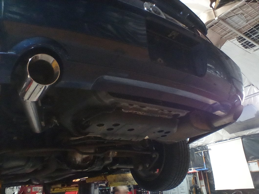 C&L Muffler Delete Axle-Back with Polished Tips (05-10 Mustang GT, GT500)