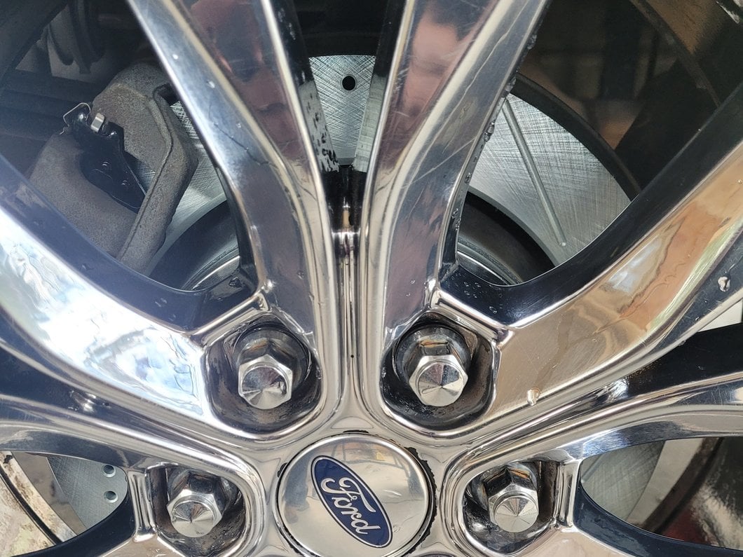 C&L Super Sport HD Cross-Drilled and Slotted Rotors; Rear Pair (12-14 F-150; 15-17 F-150 w/ Manual Parking Brake)