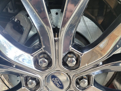 C&L Super Sport HD Cross-Drilled and Slotted Rotors; Rear Pair (12-14 F-150; 15-17 F-150 w/ Manual Parking Brake)