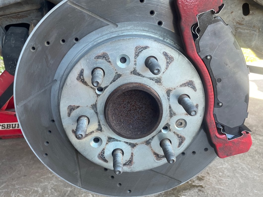 C&L Super Sport HD Cross-Drilled and Slotted 6-Lug Rotors; Front Pair (07-18 Sierra 1500)