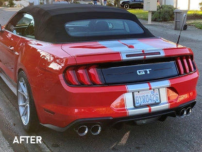 C&L Sport Axle-Back Exhaust with Polished Tips (18-23 Mustang GT w/o Active Exhaust)
