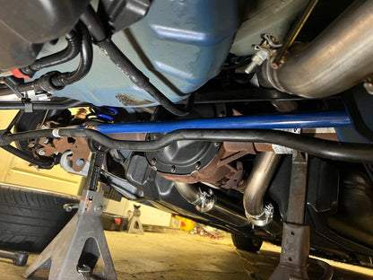 C&L Adjustable Panhard Bar; Blue (05-14 Mustang)