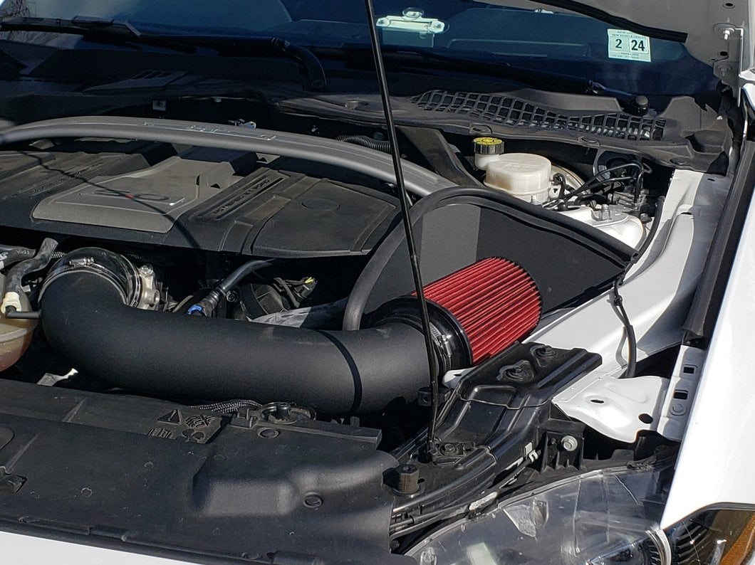 C&L Cold Air Intake; Black (18-23 Mustang GT)
