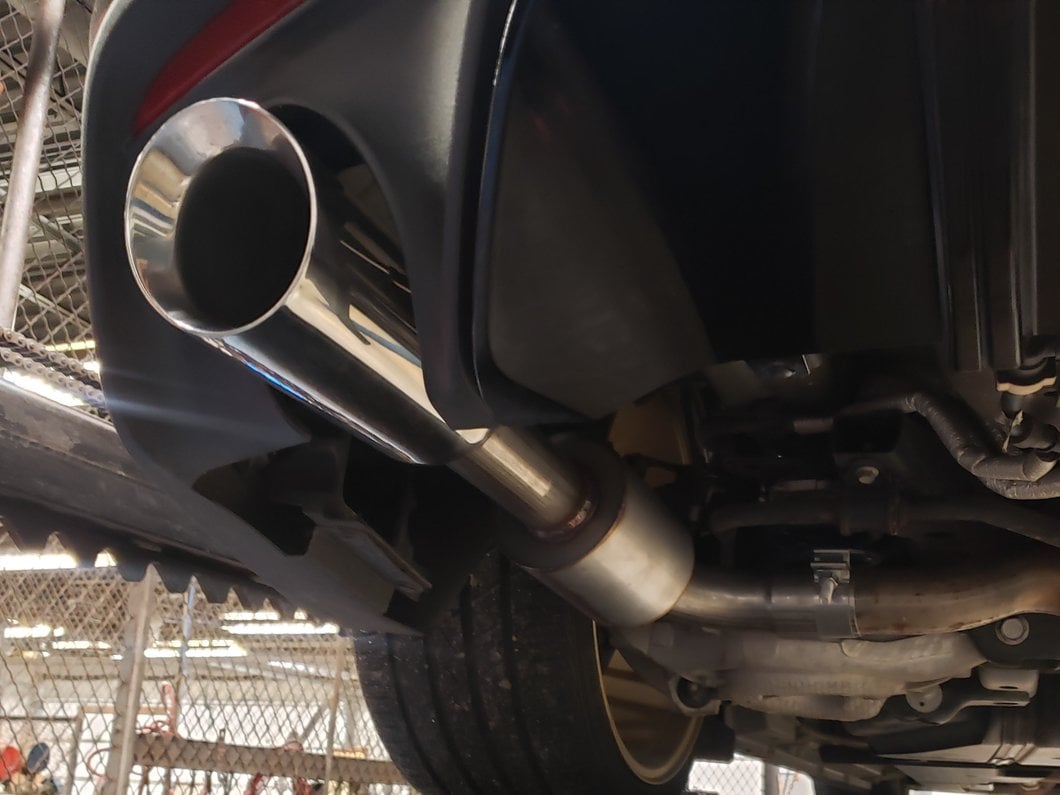 C&L Performance Sport Axle-Back Exhaust with Polished Tips (15-17 Mustang GT)
