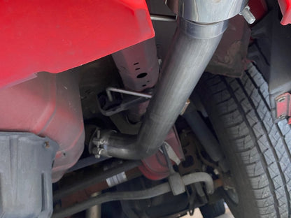 C&L Muffler Delete Axle-Back with Polished Tips (11-14 Mustang V6)
