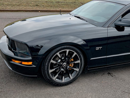 C&L Super Sport Cross-Drilled and Slotted Rotors; Front Pair (05-10 Mustang GT; 11-14 Mustang V6)