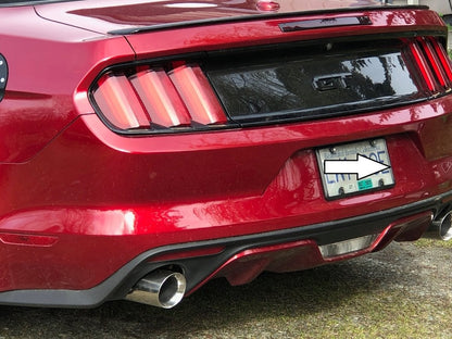C&L Performance Sport Axle-Back Exhaust with Polished Tips (15-17 Mustang GT)