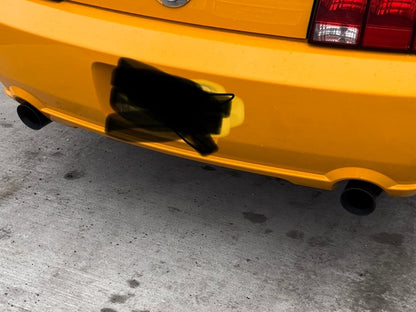 C&L Muffler Delete Axle-Back with Black Tips (05-10 Mustang GT, GT500)