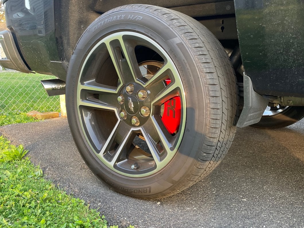 C&L Super Sport HD 6-Lug Brake Rotor and Pad Kit; Front and Rear (14-18 Silverado 1500)