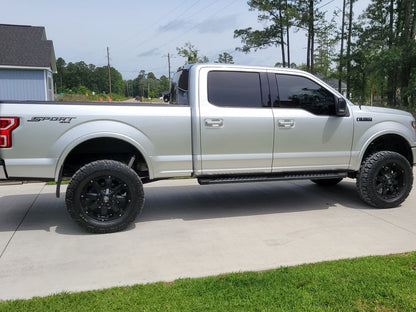 C&L Dual Exhaust System with Polished Tips; Side/Rear Exit (15-20 5.0L F-150)