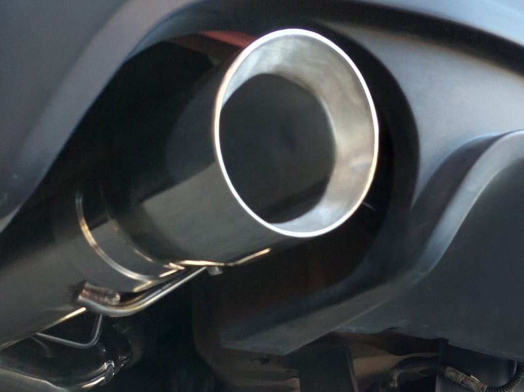 C&L Muffler Delete Axle-Back Exhaust with Polished Tips (11-14 Mustang GT)