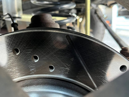C&L Super Sport HD Brake Rotor and Pad Kit; Front and Rear (07-18 Jeep Wrangler JK)