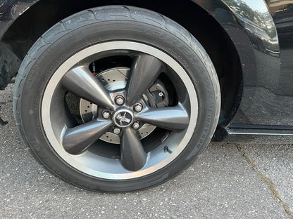 C&L Super Sport Brake Rotor and Pad Kit; Front and Rear (05-10 Mustang GT)
