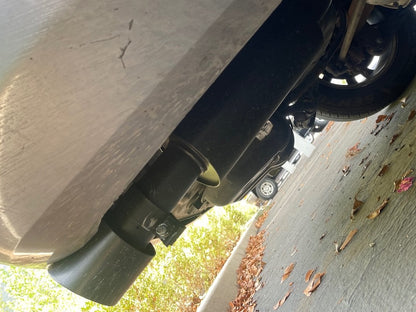 C&L Sport Axle-Back Exhaust with Black Tip (05-10 Mustang V6)