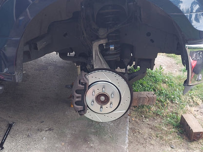 C&L Super Sport HD Brake Rotor and Pad Kit; Front (10-20 F-150)