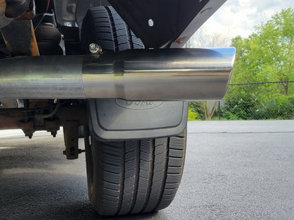 C&L Rolled End Round Exhaust Tip; 3.50-Inch; Polished (18-20 F-150)