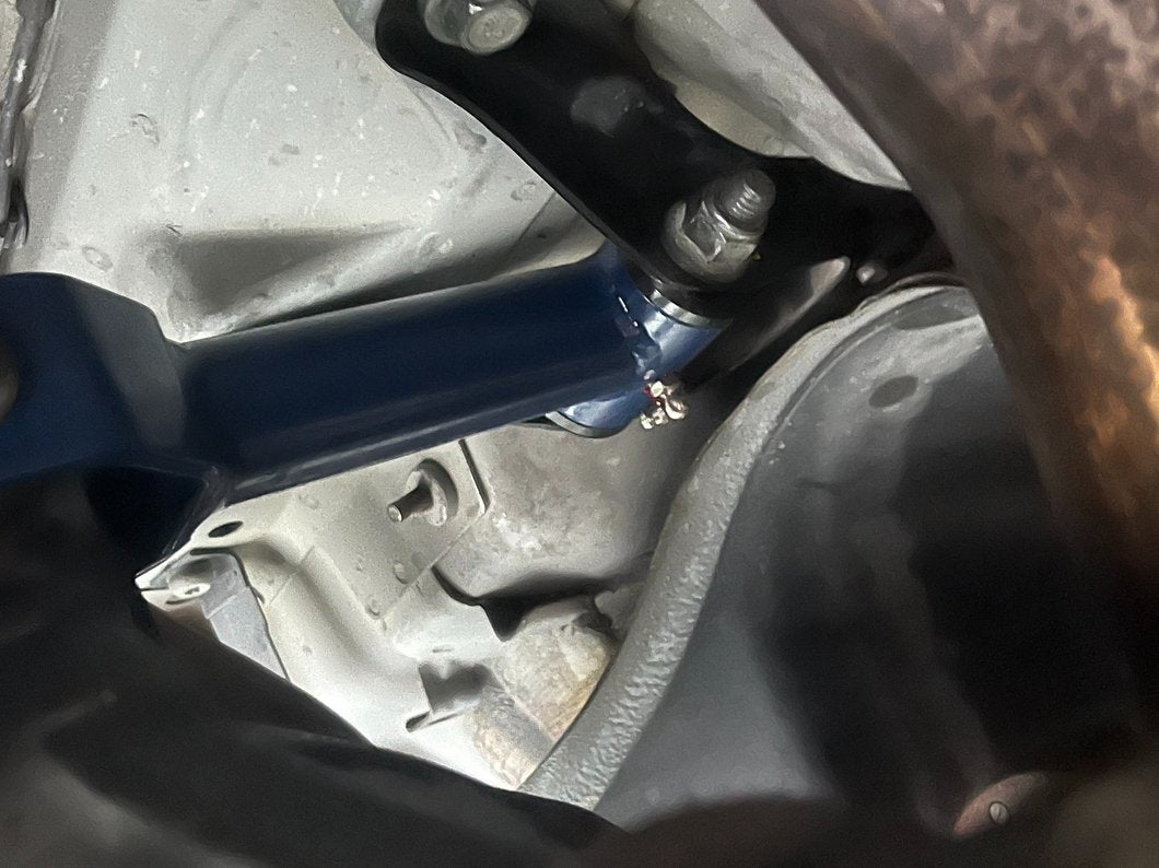 C&L Non-Adjustable Rear Upper Control Arm; Blue (05-10 Mustang)